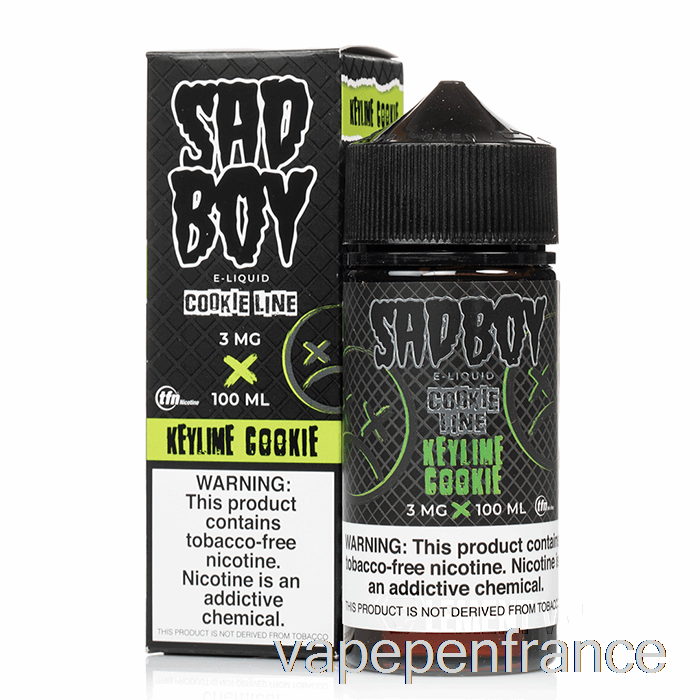 Biscuit Au Citron Vert - Sadboy - Stylo Vape 100 Ml 0 Mg